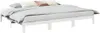 vidaXL Familienbett ohne Matratze Weiß 270x200 cm Produktbild-Vorschau 2