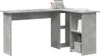 vidaXL Bureau gris béton 142 x 102 x 73 cm Bois composite Voir les images du produit 3