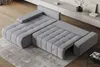 Masseno Ecksofa ALESE L-S mit Schlaffunktion L-Form, Sofa Produktbild-Vorschau 4
