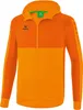 Erima Six Wings Trainingsjacke mit Kapuze Neu Orange/Orange Produktbild-Vorschau 4