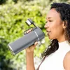 Ninja Thirsti Trinkflasche Grau 530ml-To Go mit Produktbild-Vorschau 3