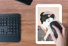MuchoWow® Mauspad Mousepad Frau - Kimono - Schminken - Produktbild-Vorschau 5