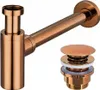Rea Waschbecken-Siphon Klik-Klak Universal Klik-Klak Copper Produktbild-Vorschau 1