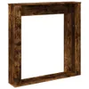 Kaminumrandung Räuchereiche 100x20x100 cm Holzwerkstoff Produktbild-Vorschau 6