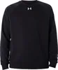 Under Armour Ua Rival Fleece Crew Sweatshirt-Schwarz Produktbild-Vorschau 15