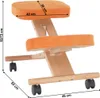kondela Flonet ergonomischer Kniestuhl rollbar, Buche, Produktbild-Vorschau 2