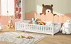 CDGlobal Letto per bambini Letto da terra Letto in legno Anteprima dell’immagine prodotto 11
