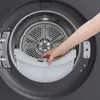 LG RT90X8B, Freistehend, Frontlader, Wärmepumpe, Schwarz, Produktbild-Vorschau 2