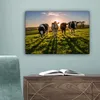 MuchoWow® - Leinwandbilder - Kühe - Sonne - Gras - Tiere - Produktbild-Vorschau 4