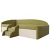 Letto per bambini Flieks 90x190cm con scale, divano letto Anteprima dell’immagine prodotto 6