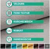 novely® RICKERT - Samtweicher Velours Polsterstoff mit Produktbild-Vorschau 2