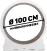 Katzenlaufrad aus Multiplex-Holz · Bausatz Weiß · L · 110 x Produktbild-Vorschau 2