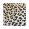 MuchoWow® Mauspad Mousepad Nahaufnahme Mantel Leopard 30x30 Produktbild-Vorschau 1