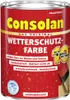 Consolan Wetterschutz-Farbe 0,75 L kieselweiss Produktbild-Vorschau 3