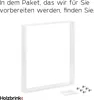 Holzbrink Tischbeine Metall Weiß | Tischkufen / Produktbild-Vorschau 2
