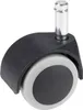 Tarrox Bürostuhlrolle, bis 40 kg, 50 x 60 mm mit 11mm Stift Produktbild-Vorschau 1