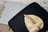 MuchoWow® Laptop Hülle 15 Zoll Blätter - Schwarz und Gold - Produktbild-Vorschau 4