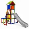 Moveandstic Toni Kletterturm mit Rutsche und Dach Produktbild-Vorschau 1