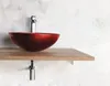 Skleněné umyvadlo MURANO ROSSO IMPERO, průměr 40 cm, Náhled obrázku produktu 10