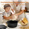 Brotbackform mit Deckel inkl. Gärkorb - Robuste 26cm Produktbild-Vorschau 4