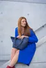 reisenthel Shopper Herringbone Dark Blue dunkelblau Produktbild-Vorschau 7