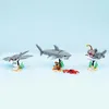 LEGO Creator 3-in-1-Set Wilder Hai mit Schatztruhe - Produktbild-Vorschau 9