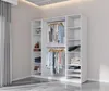Marmex TRES 05 Weiß Kleiderschrank mit Einlegeböden Produktbild-Vorschau 6
