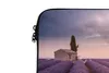 MuchoWow® Laptop Hülle 13 Zoll Lavendel - Haus - Frankreich Produktbild-Vorschau 3