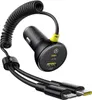 Ładowarka Samochodowa Baseus Circular 60W Usb-A + Usb-C Z Podgląd zdjęcia produktu 1