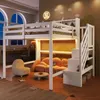 Łóżko piętrowe 140 x 200 cm, łóżko dziecięce z oświetleniem Podgląd zdjęcia produktu 1