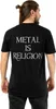 Powerwolf T-Shirt Uni Crest - Metal Is Religion schwarz L Produktbild-Vorschau 2