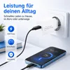 20W USB-C GaN Ladegerät mit 1m USB-C Ladekabel (20W) - Produktbild-Vorschau 4