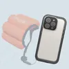 A phone case and a floating accessory are shown against a light blue background. Náhled obrázku produktu