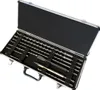 A set of drill bits and chisels in a metal case. Produktbild-Vorschau
