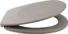 A toilet seat and lid are shown from a diagonal angle against a white background. Anteprima dell’immagine prodotto