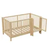 Merax babybed 140x70 cm, multifunctioneel kinderbed van Productafbeelding-voorbeeld 8