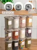 Gewürzbehälter Set 12x Stück mit Gewürzmühle mit Deckel Produktbild-Vorschau 1