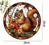 GKA XL Sonnenfänger 1 Eichhörnchen mit Blumen 20 cm Produktbild-Vorschau 4