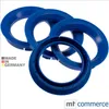 4X Zentrierringe 74,1 x 57,1 mm blau Felgen Ringe  Germany Produktbild-Vorschau 1