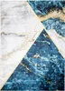 Tapiso Teppich TOSCANA Modern Blau Grau Golden Wohnzimmer  Produktbild-Vorschau 2