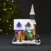 LED Szenerie -Chapel', Kirche als Spieluhr + Rotation, Produktbild-Vorschau 2