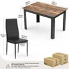Mondeer Essgruppe Esszimmergruppe (Set, 7-tlg) Spanplatte & Produktbild-Vorschau 4