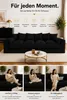 Divers Sofa 250 cm – Moderne Glamour Couch, HR-Schaum, Produktbild-Vorschau 3