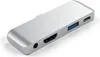 Satechi Aluminum Type-C Mobile Pro Hub silver Produktbild-Vorschau 1