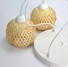 LUXOLAR Pendelleuchte Natural Bambus 4 flammig E27 60 W - Produktbild-Vorschau 5