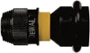 Adapter DT7508, 1/2" 4-kant auf 1/4" 6-kant (schwarz/gelb, Produktbild-Vorschau 1