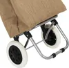 HowHomely Chariot de courses beige Chariot de courses en Voir les images du produit 8