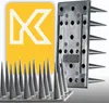 A product image featuring bird spikes and a logo. Náhľad obrázku produktu