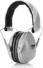 A pair of gray and black earmuffs for children. Voir les images du produit