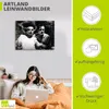 ARTland Leinwandbild Frankensteins Braut Größe: 60x45 cm Produktbild-Vorschau 2